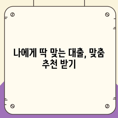 대출 정보, 이제 쉽게 찾아보세요! | 대출나라 활용 가이드 | 대출 비교, 금리 확인, 맞춤 추천