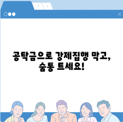 공탁금 대출로 강제집행 막고, 가압류 해결하는 방법 | 해방공탁, 법률 전문가 상담