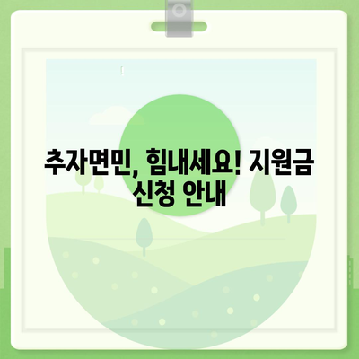 제주도 제주시 추자면 민생회복지원금 | 신청 | 신청방법 | 대상 | 지급일 | 사용처 | 전국민 | 이재명 | 2024