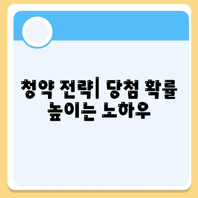 청약 분양 성공 전략| 평면도 분석부터 전세 대출, 입주까지 완벽 가이드 | 청약, 분양, 평면도, 전세 대출, 입주