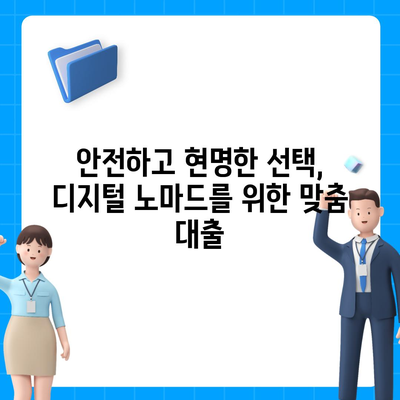 재택근무자의 금융 자유를 위한 디지털 노마드 대출 가이드| 5가지 전략 | 재택근무, 금융 자유, 디지털 노마드, 대출, 재테크