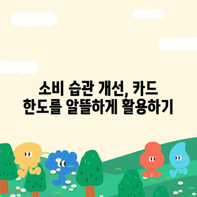 신용카드 잔여 한도, 알뜰하게 사용하는 똑똑한 방법 | 신용카드, 잔여 한도 관리, 소비 습관