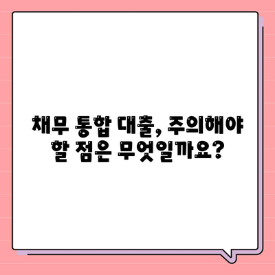 채무 통합 대출 자격 & 요건 완벽 가이드 | 신용등급, 소득, 부채 규모, 필요서류, 주의사항