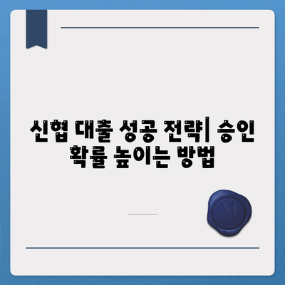 신협 대출, 나에게 맞는 상품은? | 신협 대출 종류, 금리 비교, 신청 방법