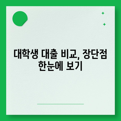 대학 학비 대출 비교 가이드| 나에게 맞는 대출 찾기 | 대학생 대출, 학자금 대출, 비교, 추천, 정보