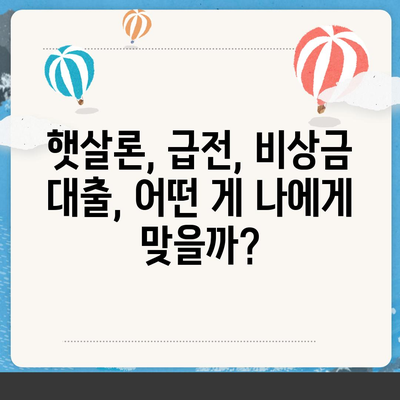 소액대출 알아보기| 용도별 맞춤 조건 & 신청 가이드 | 소액대출, 햇살론, 급전, 비상금, 대출 조건 비교