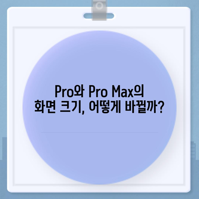 아이폰 16 시리즈의 5가지 변화점 | Pro와 Pro Max 화면 확장될까?