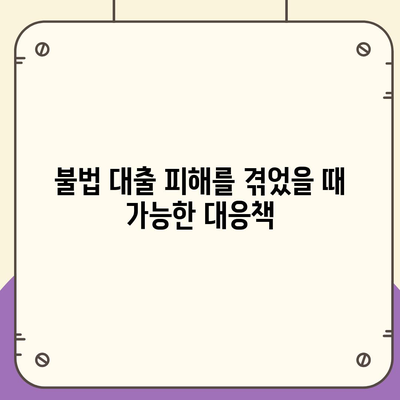 불법 금융 대출 리스크와 피해 대책| 안전하게 대출받는 방법과 유의사항 | 금융, 리스크 관리, 피해 예방