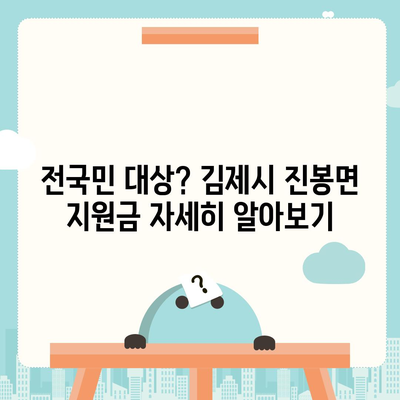 전라북도 김제시 진봉면 민생회복지원금 | 신청 | 신청방법 | 대상 | 지급일 | 사용처 | 전국민 | 이재명 | 2024