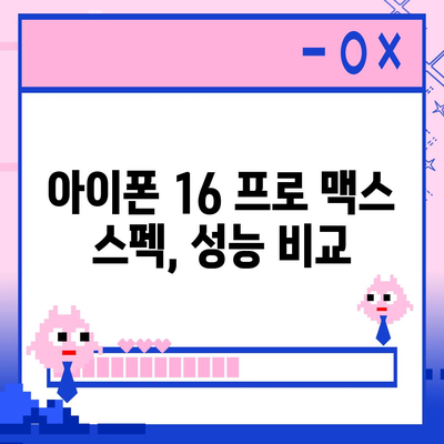 아이폰 16 프로 맥스 시리즈 | 출시일, 루머, 스펙