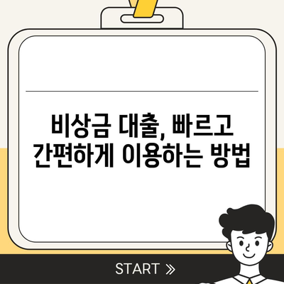 자금난 지원 비상금 대출 후기 | 대출 이용 팁, 자금 관리, 금융 지원 방법