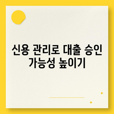 비상금대출 거절 시 대처 방법과 증거 수집 팁 | 비상금대출, 금융상담, 신용관리