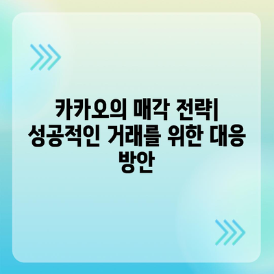 카카오 골프 퀀텀의 매각 이슈와 대응 방안