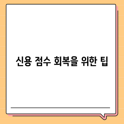 대출 연체가 신용 점수를 손상시키는 방식과 그 영향 | 신용 점수, 대출 관리, 금융 팁"