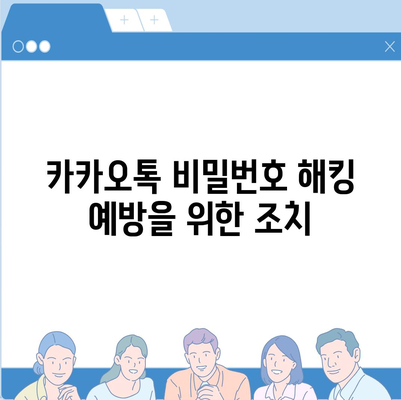 카카오톡 비밀번호