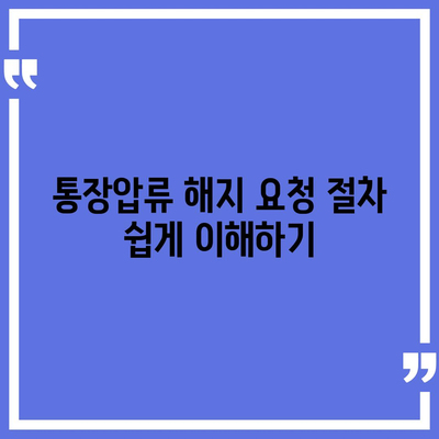 카카오뱅크 통장압류 해지 방법 | 단 한 가지만 알아두면 된다