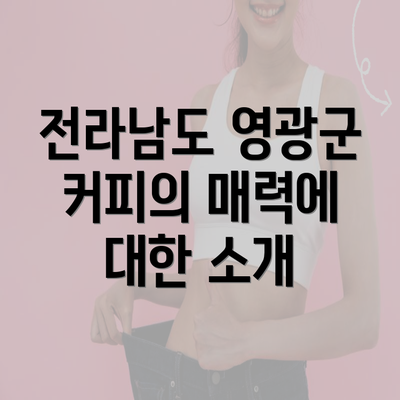 전라남도 영광군 커피의 매력에 대한 소개