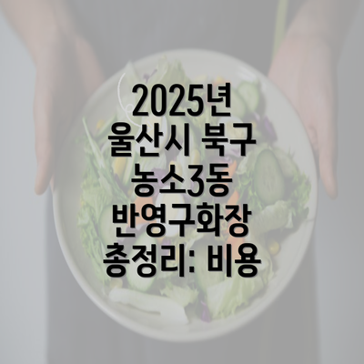 2025년 울산시 북구 농소3동 반영구화장 총정리: 비용