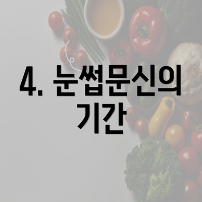 4. 눈썹문신의 기간