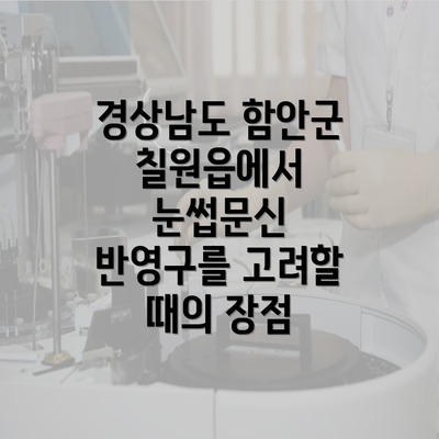 경상남도 함안군 칠원읍에서 눈썹문신 반영구를 고려할 때의 장점