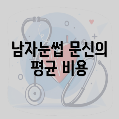 남자눈썹 문신의 평균 비용