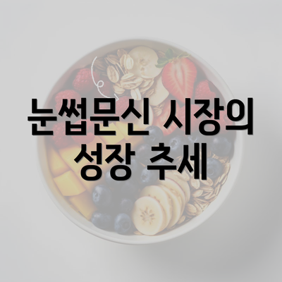 눈썹문신 시장의 성장 추세