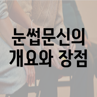 눈썹문신의 개요와 장점