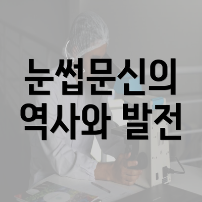 눈썹문신의 역사와 발전