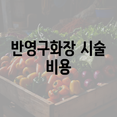 반영구화장 시술 비용