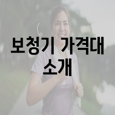 보청기 가격대 소개