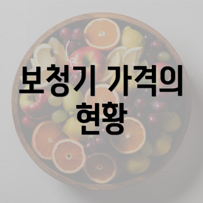 보청기 가격의 현황