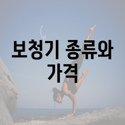 보청기 종류와 가격