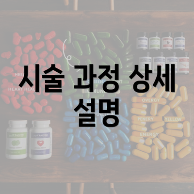 시술 과정 상세 설명