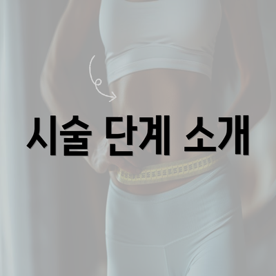 시술 단계 소개