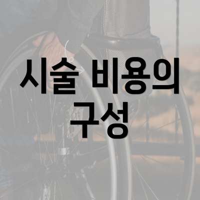 시술 비용의 구성