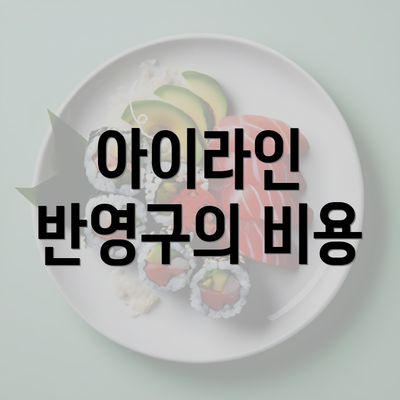 아이라인 반영구의 비용