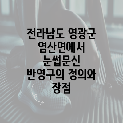 전라남도 영광군 염산면에서 눈썹문신 반영구의 정의와 장점