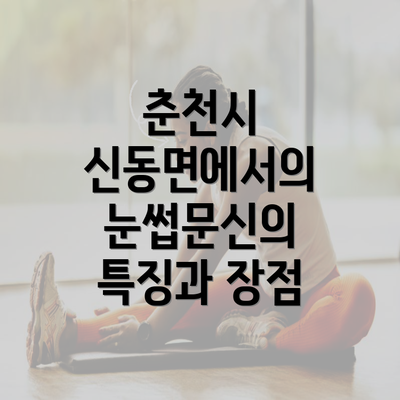 춘천시 신동면에서의 눈썹문신의 특징과 장점