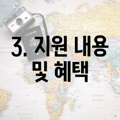 3. 지원 내용 및 혜택