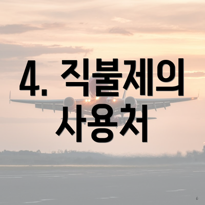 4. 직불제의 사용처