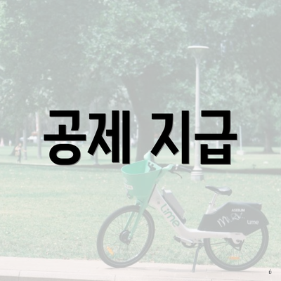 공제 지급