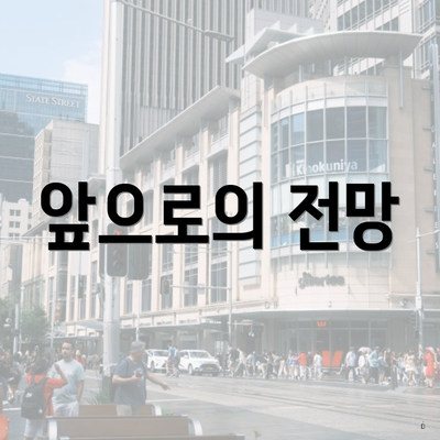 앞으로의 전망